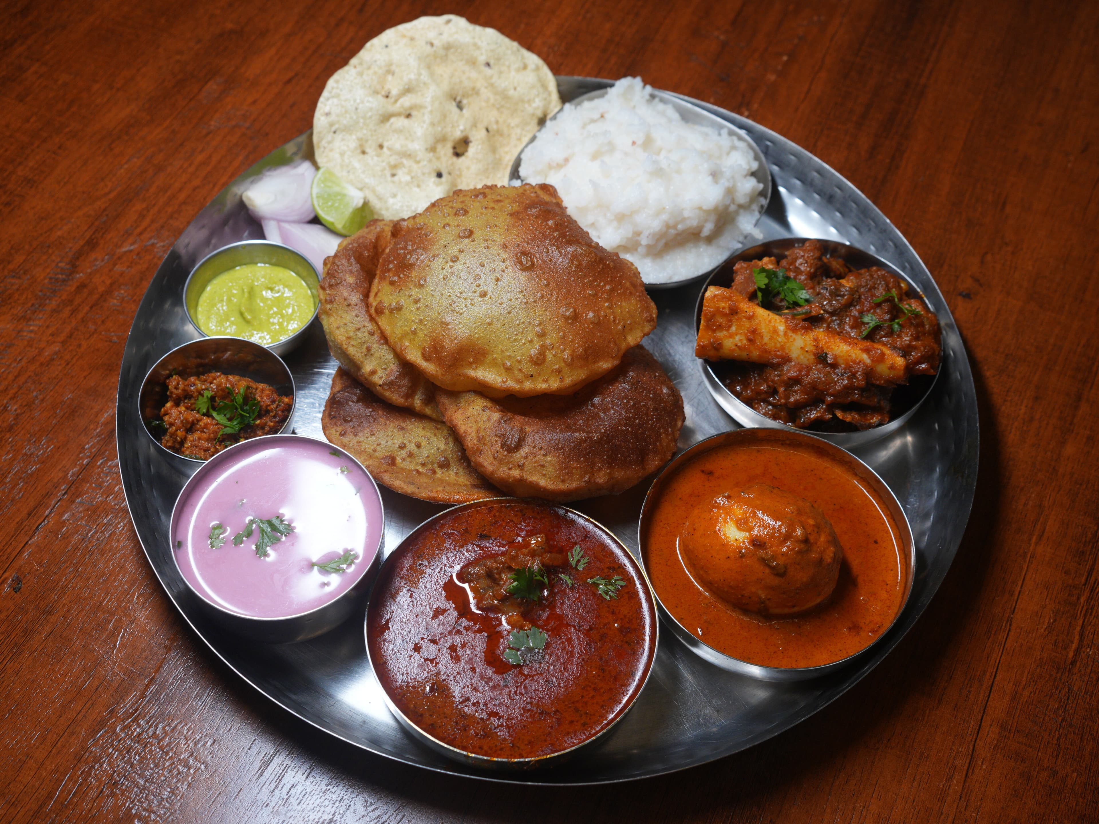 Mutton Thali